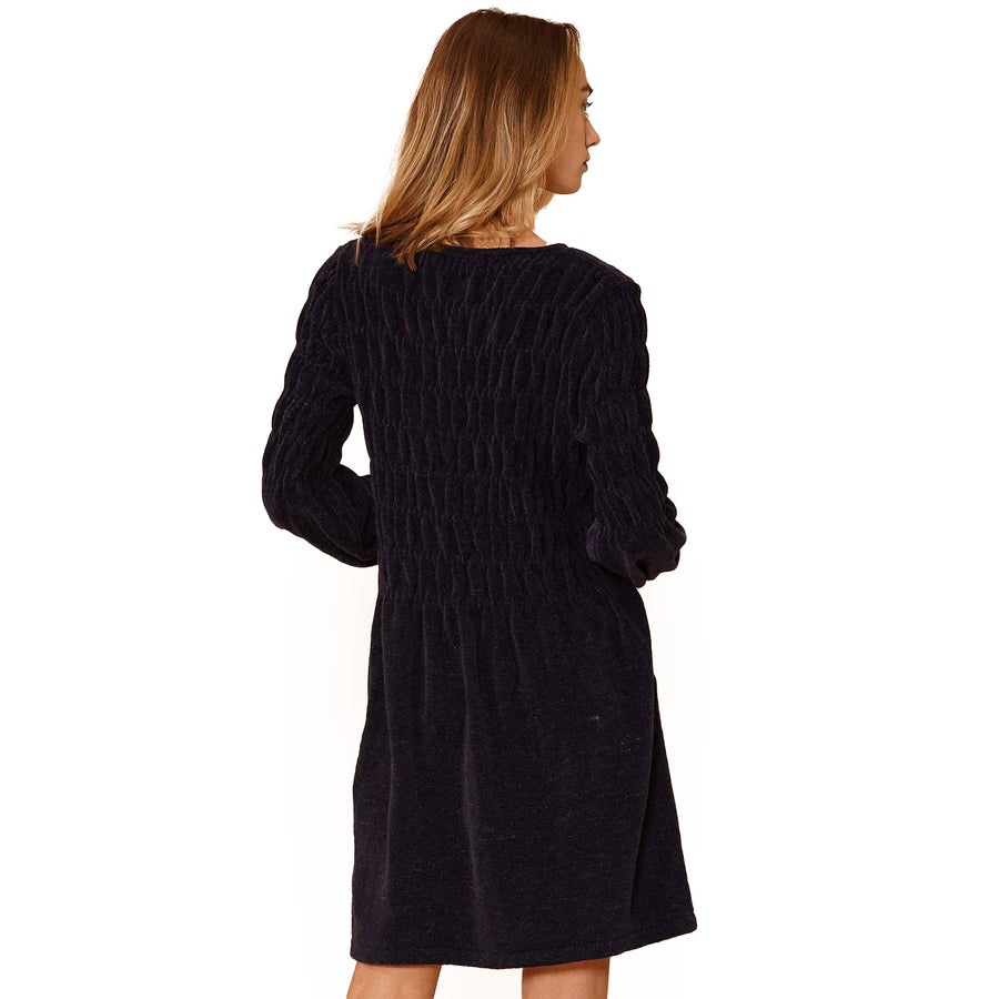 Women's Midnight Sweater Dress in Midnight