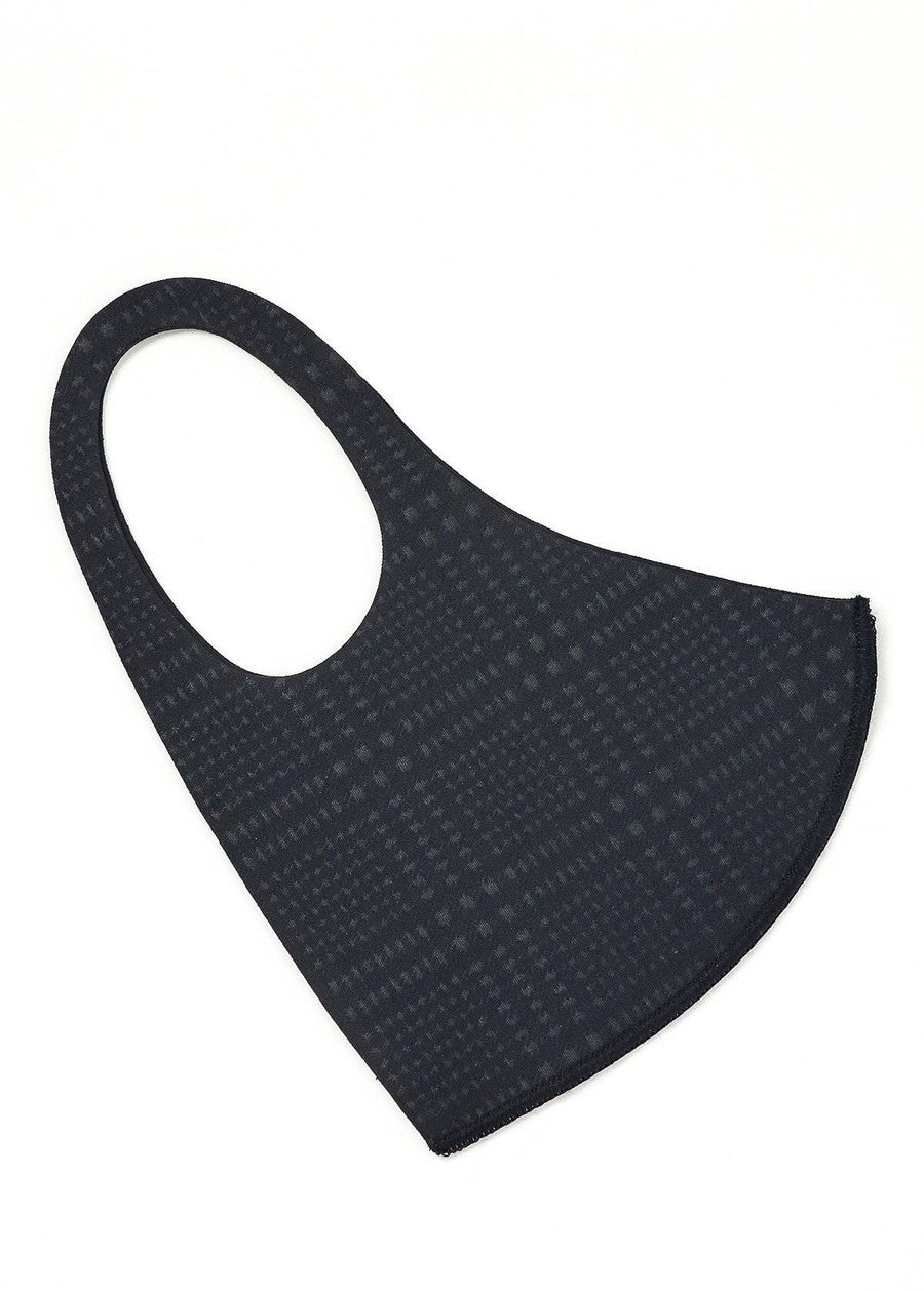 Konus Anti Bacterial Gradient Plaid 3D Mask in Black [3PCS SET] - shopatkonus